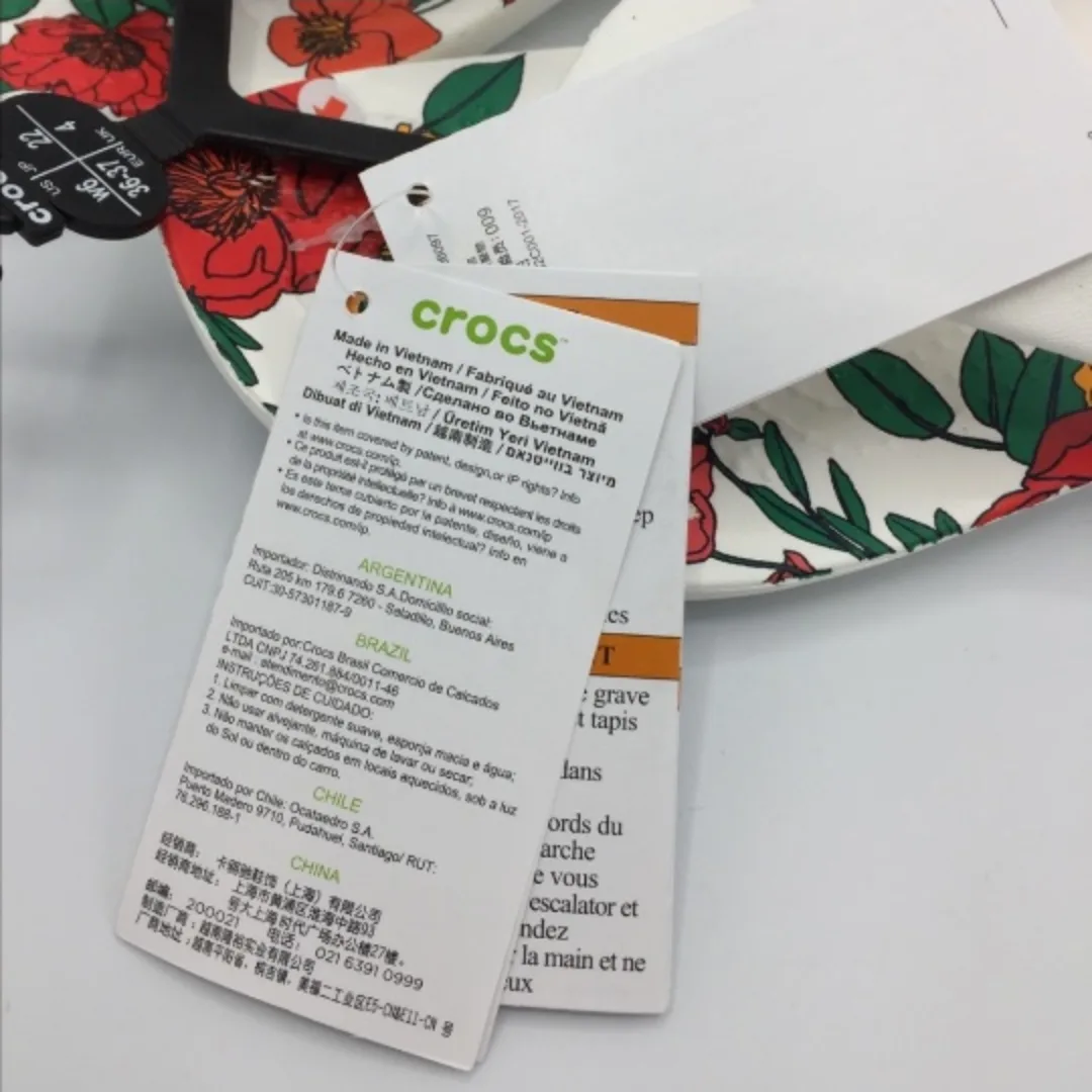 Crocs Kadee II Floral Flip Flops image indicator(7)