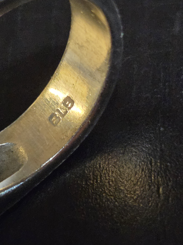 Sterling Silver Ring with Mother of Pearl size 7 - photo 3