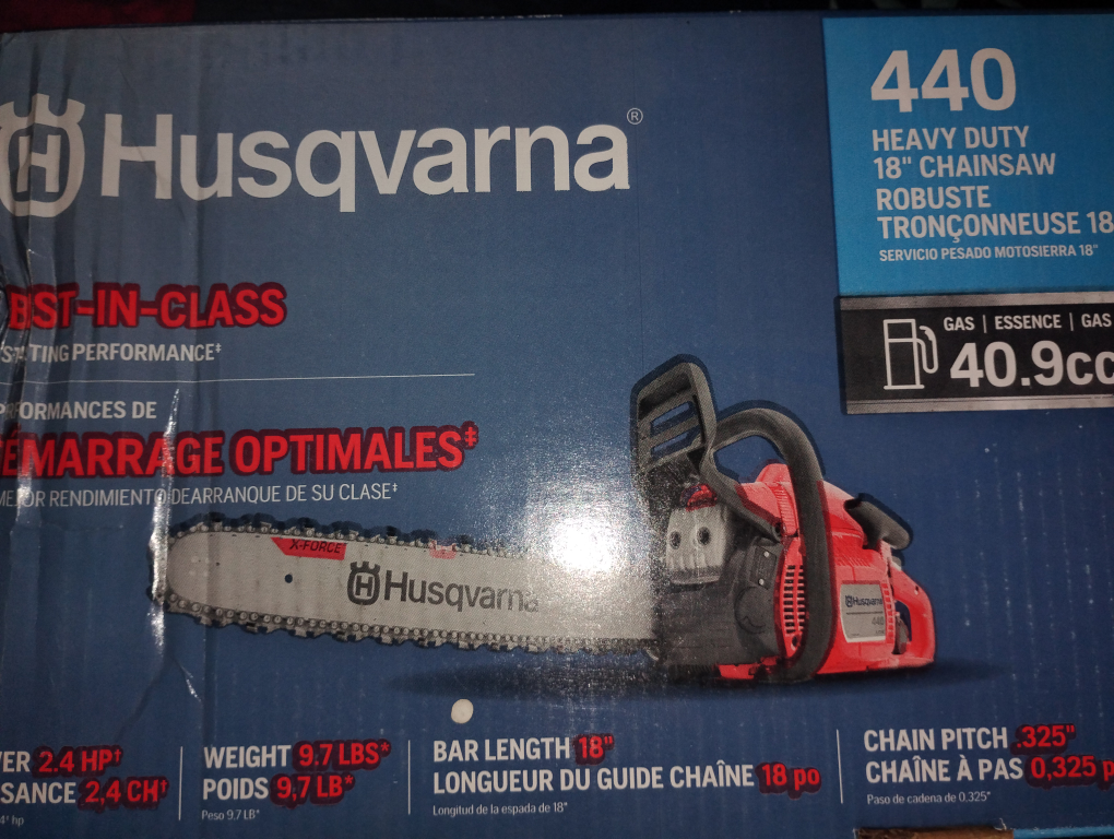 Husqvarna 440 Heavy Duty 18" Chainsaw