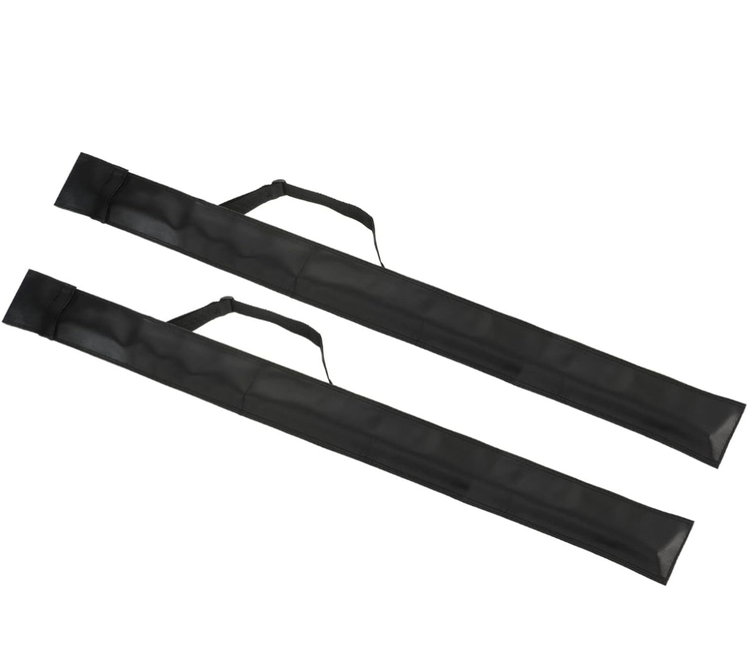 Black PU Leather Cue Stick Bag, Pool stick Bag - 45.3" - photo 2