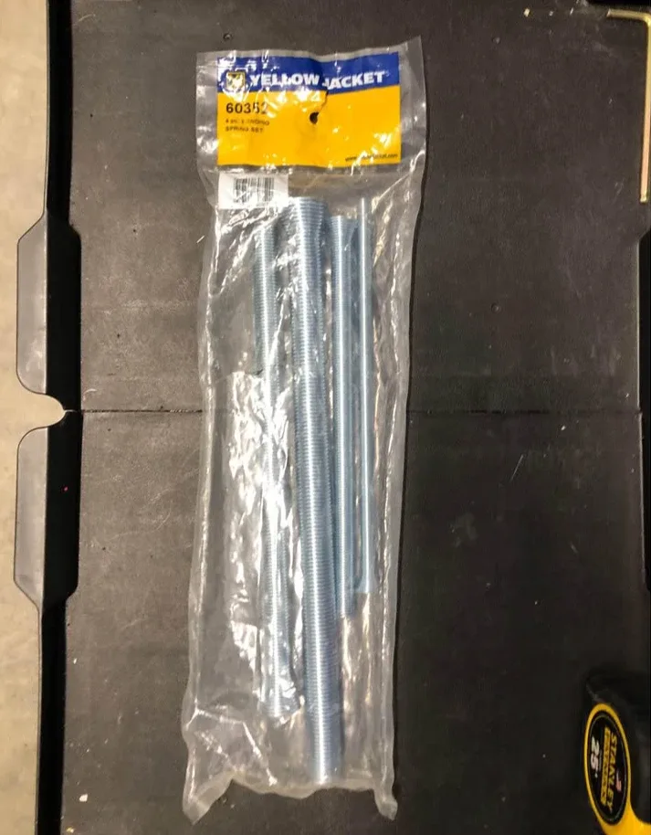 🥕HVAC Yellow Jacket 4-inch Strut Spring Set - New! thumbnail