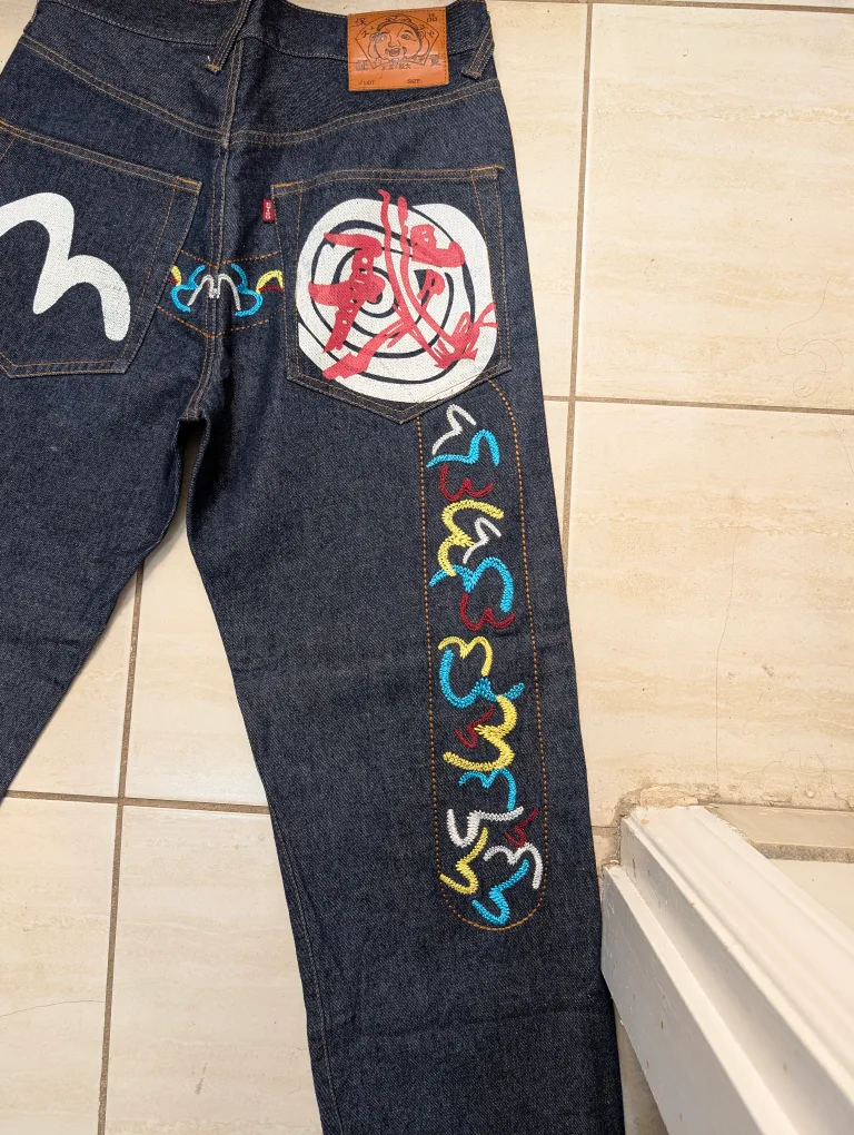 Evisu Jeans - Embroidery design + Iconic Seagull Logo image indicator(3)