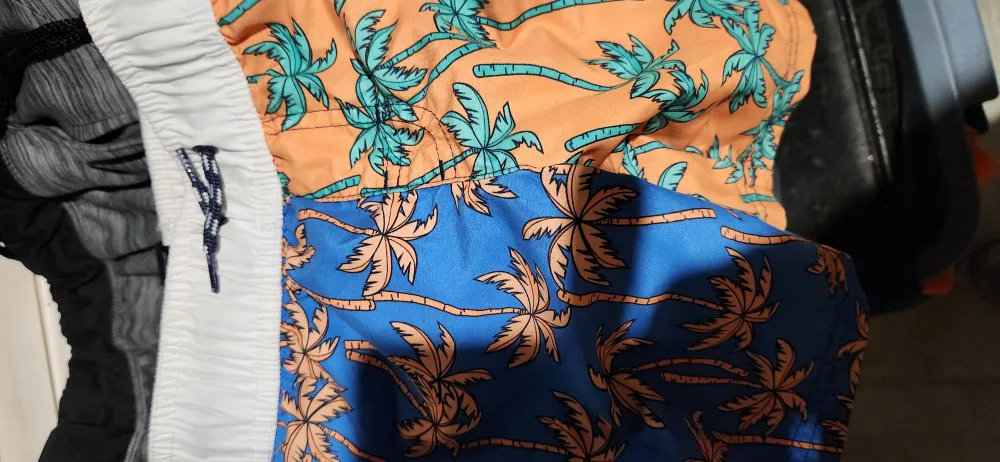 Palm Tree Print Swim Trunks🇨🇦 size 5 thumbnail