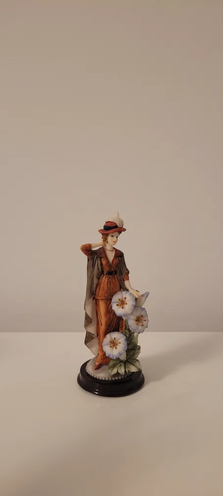 Vintage Lady Figurine with Flowers 🇨🇦🍁 image indicator(3)