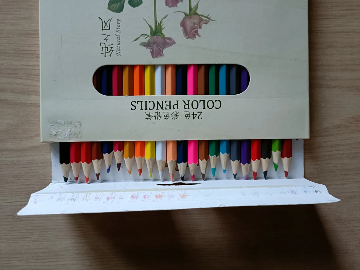 24 Colour Pencils thumbnail