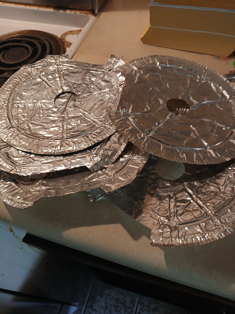aluminum umbrella for stove - photo 3