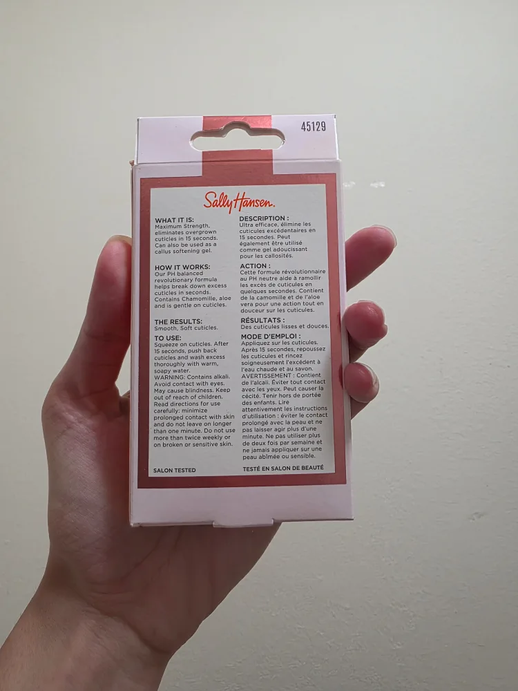 Sally Hansen Instant Cuticle Remover image indicator(2)