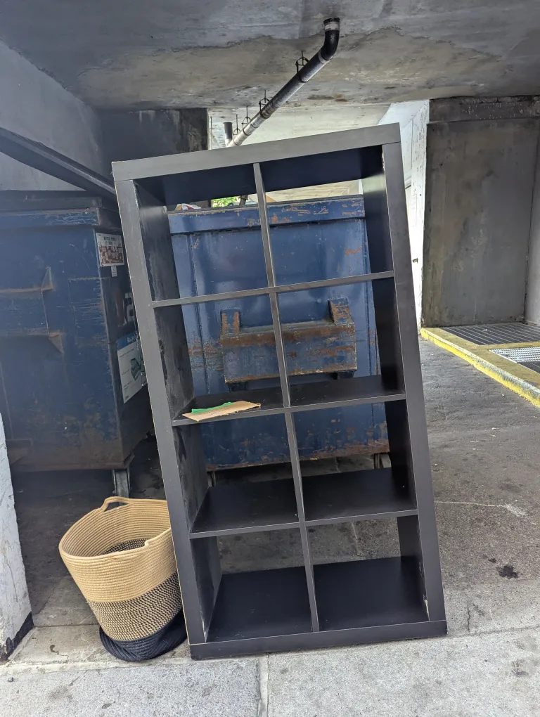 Black Shelf Unit thumbnail