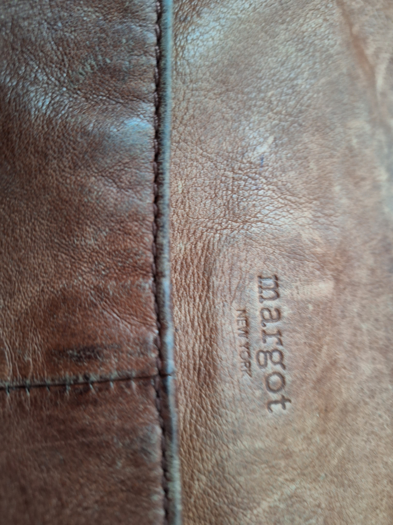 Margot New York Brown Leather Shoulder Bag - photo 2