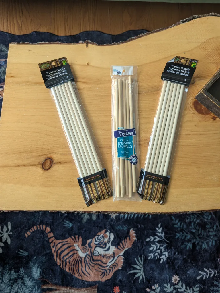 Wooden Dowels thumbnail
