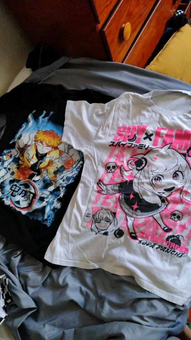 Anime Graphic Tees - Demon Slayer & Spy x Family thumbnail