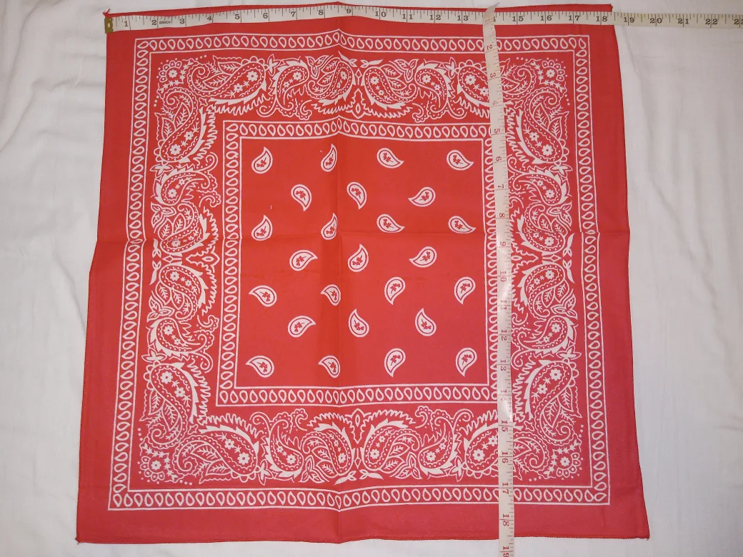 Bandana - Black, Red, White image indicator(4)