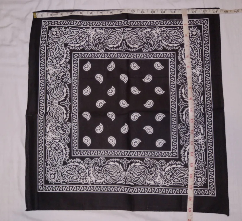 Bandana - Black, Red, White image indicator(2)