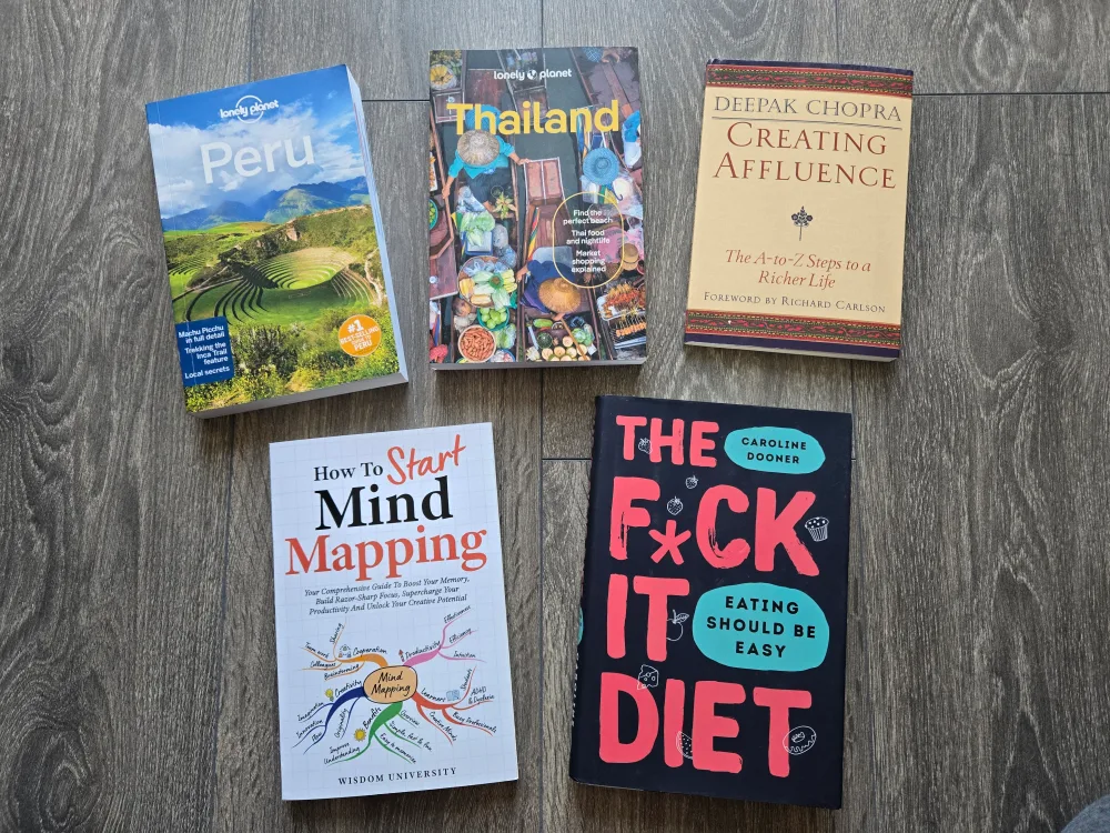 Like New Books for Sale – Travel, Mindset, Lifestyle thumbnail