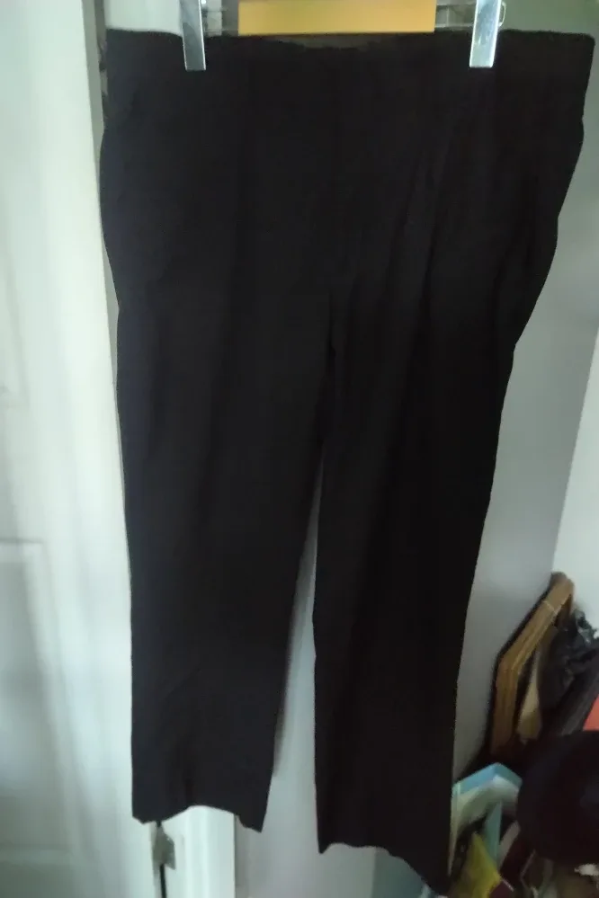 Mens Black Dress Pants/H&M thumbnail