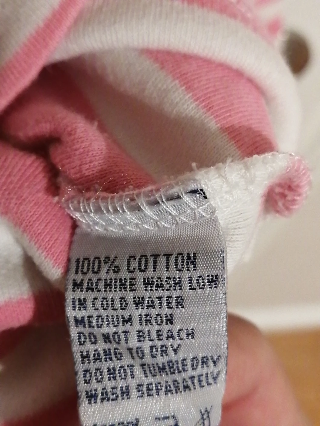 Hang Ten Pink Striped Polo Shirt - [US] Size S - photo 2
