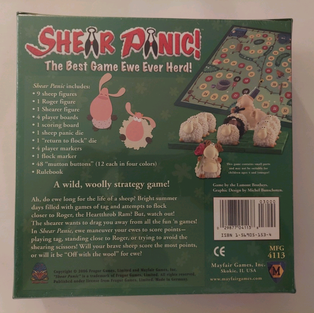 Shear Panic! Board Game - photo 2