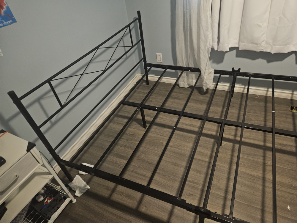 Black Metal Bed Frame