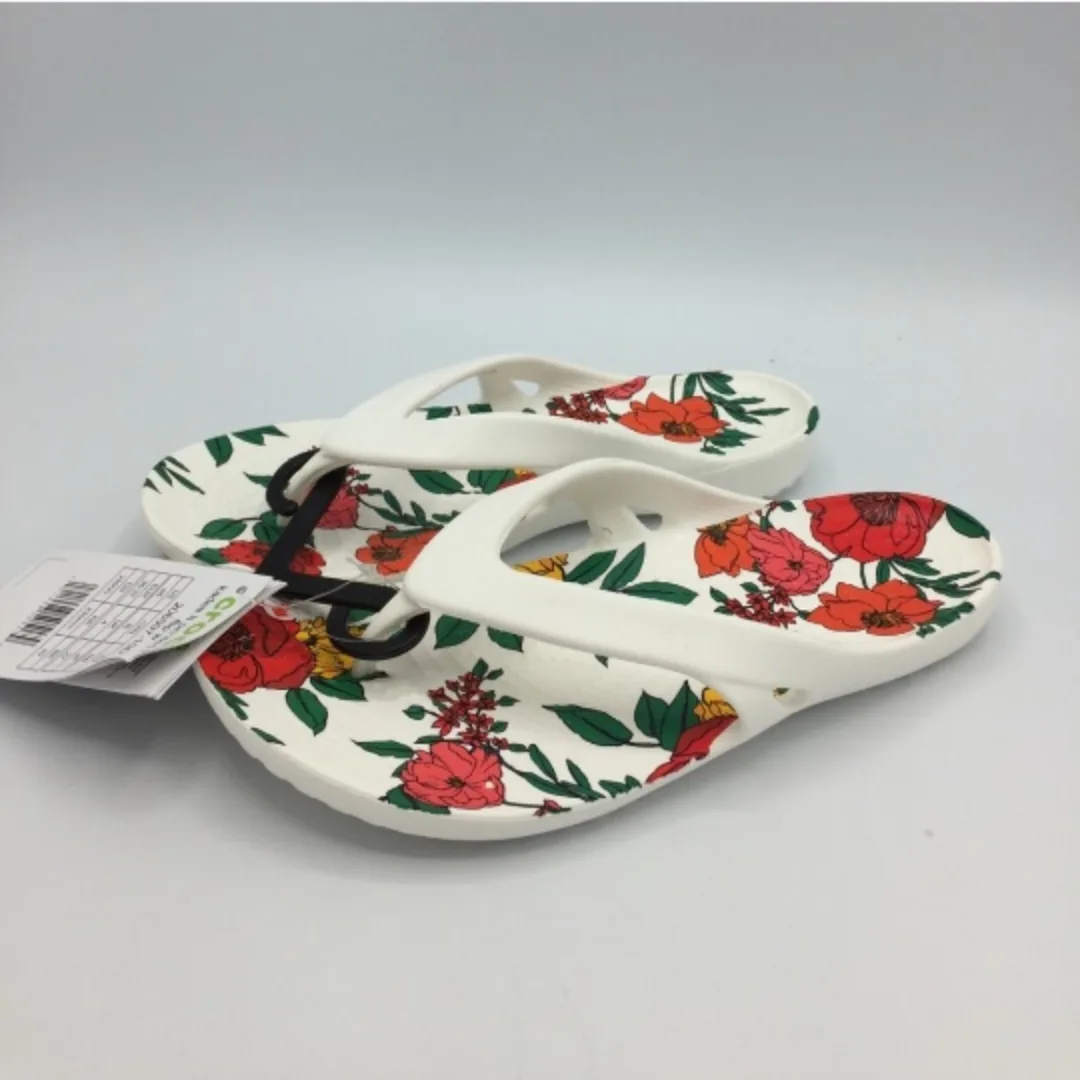 Crocs Kadee II Floral Flip Flops image indicator(10)