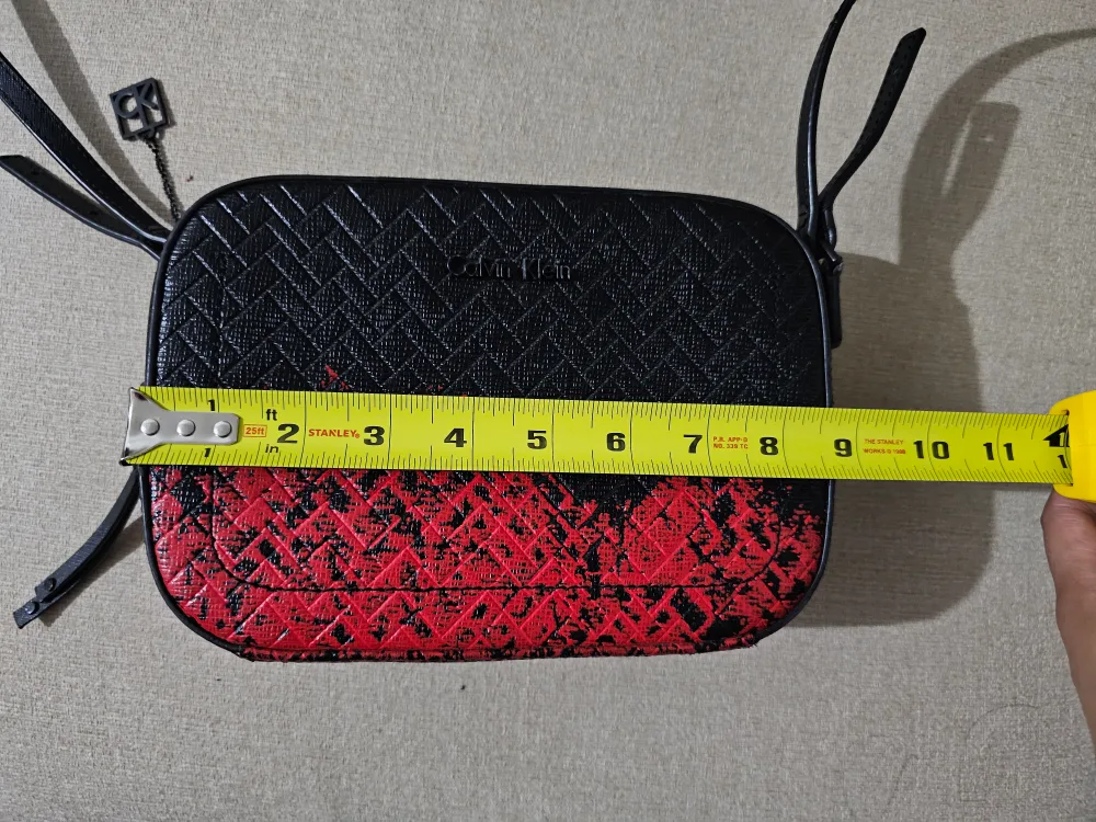 Calvin Klein Black & Red Crossbody Bag image indicator(3)