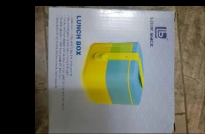 Look Back Lunch Box - Blue & Yellow image indicator(3)