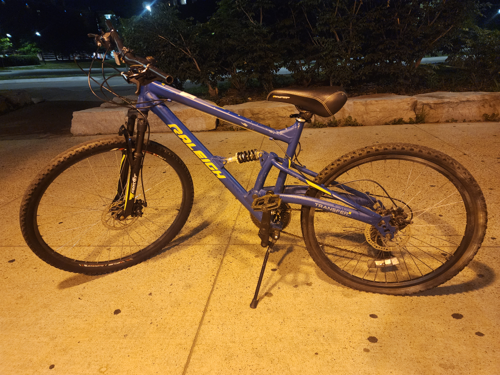 Raleigh Tracker Full Suspension Mountain Bike Blue - photo 2