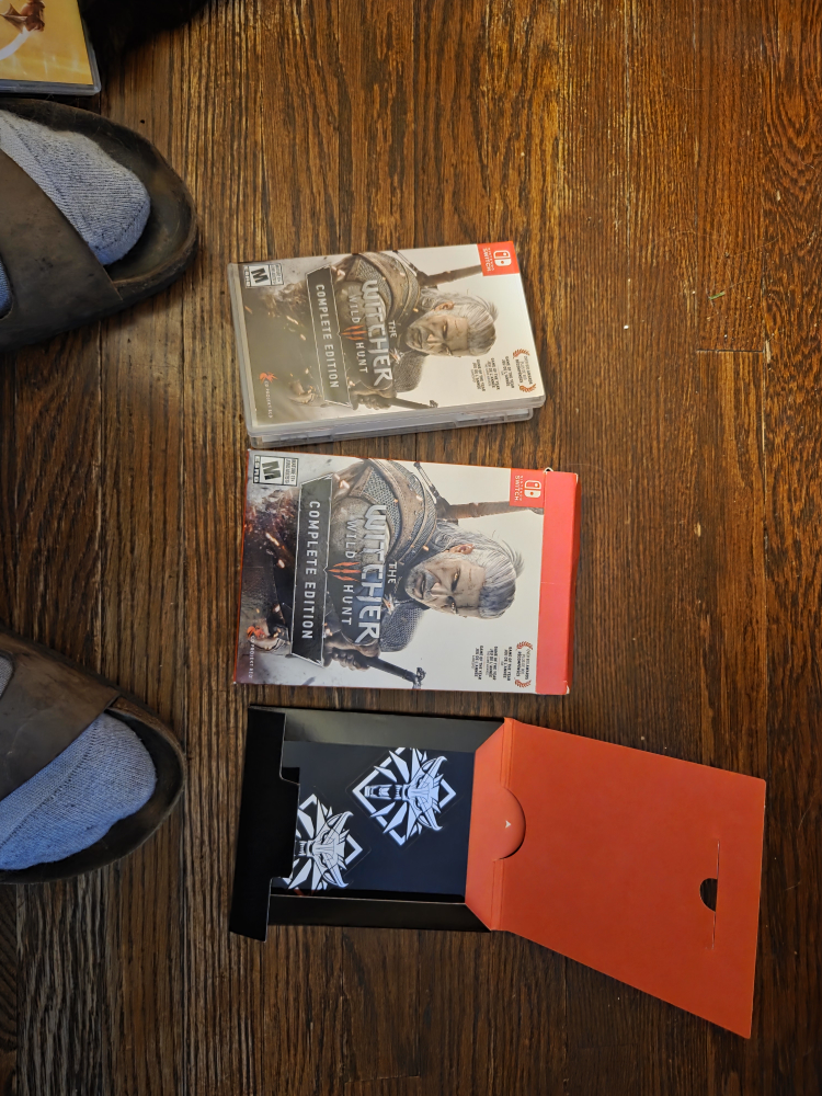 Nintendo Switch the Witcher 3 complete