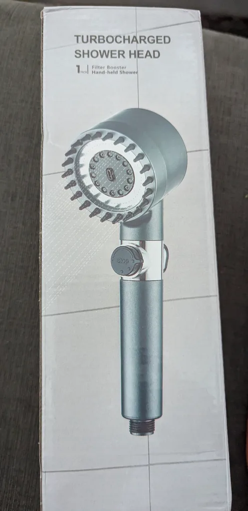 Turbocharged Shower Head - Filter Booster thumbnail