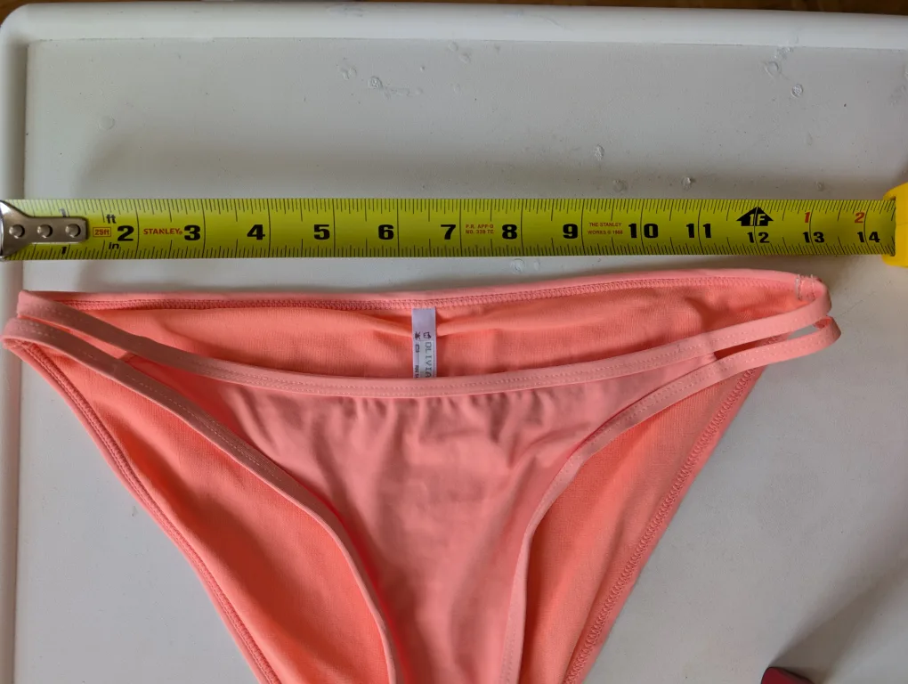 Olivia Saur Swim Bottom - Peach 🍑 thumbnail