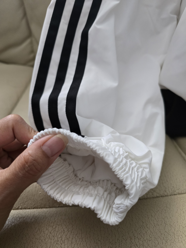 Adidas White Bomber Jacket - photo 3