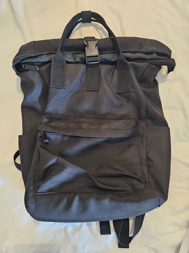 Black Backpack light weight thumbnail