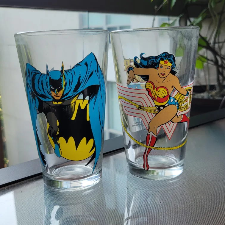 DC Comics Toon Tumblers - Batman & Wonder Woman thumbnail
