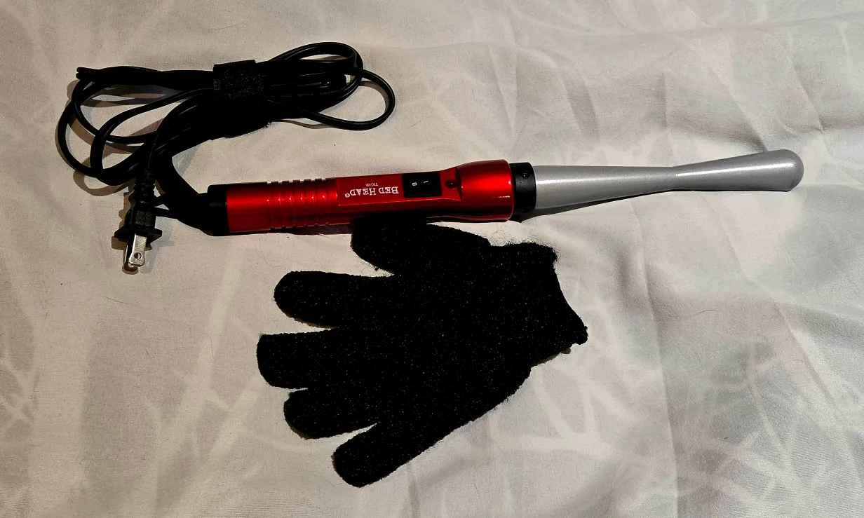 Bed Head TIGI Curling Iron with heat glove thumbnail
