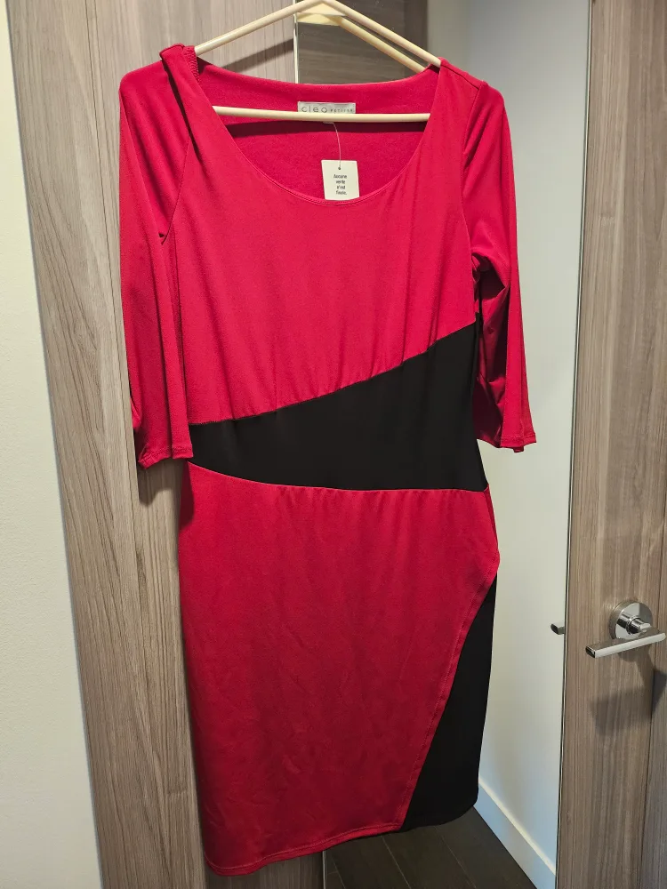Cleo Petite Red Dress - Size 6 🇨🇦 thumbnail