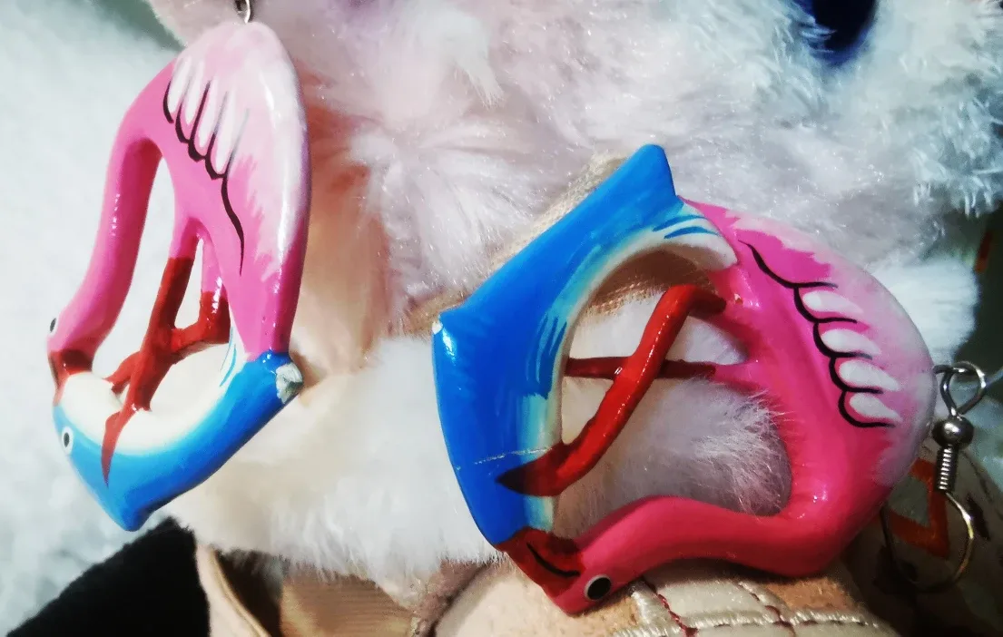 Flamingo Earrings thumbnail
