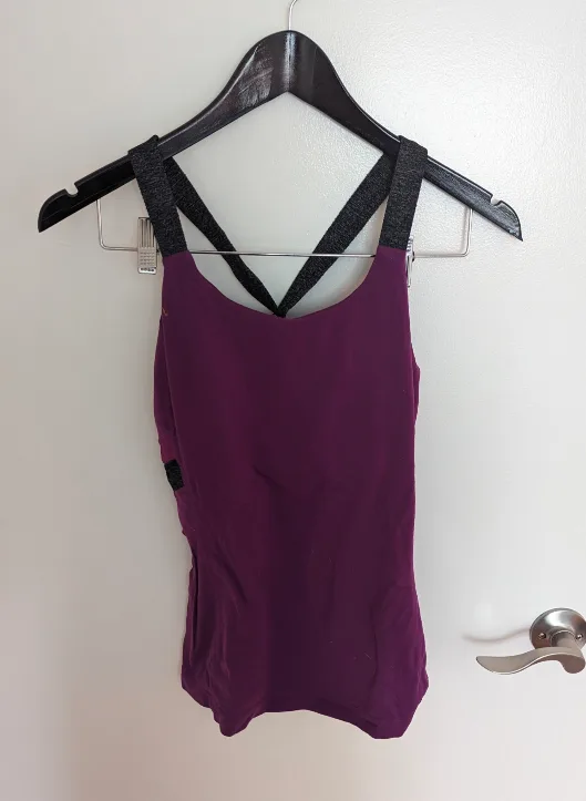 Lululemon Purple Tank Top - Women's Size 6 thumbnail