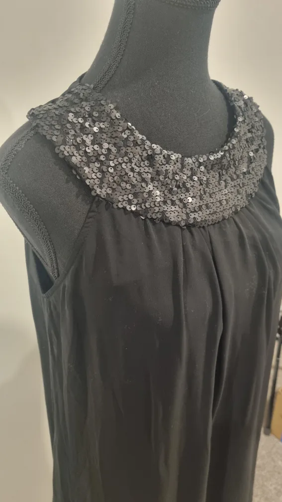 Talbots Black Sleeveless Dress thumbnail