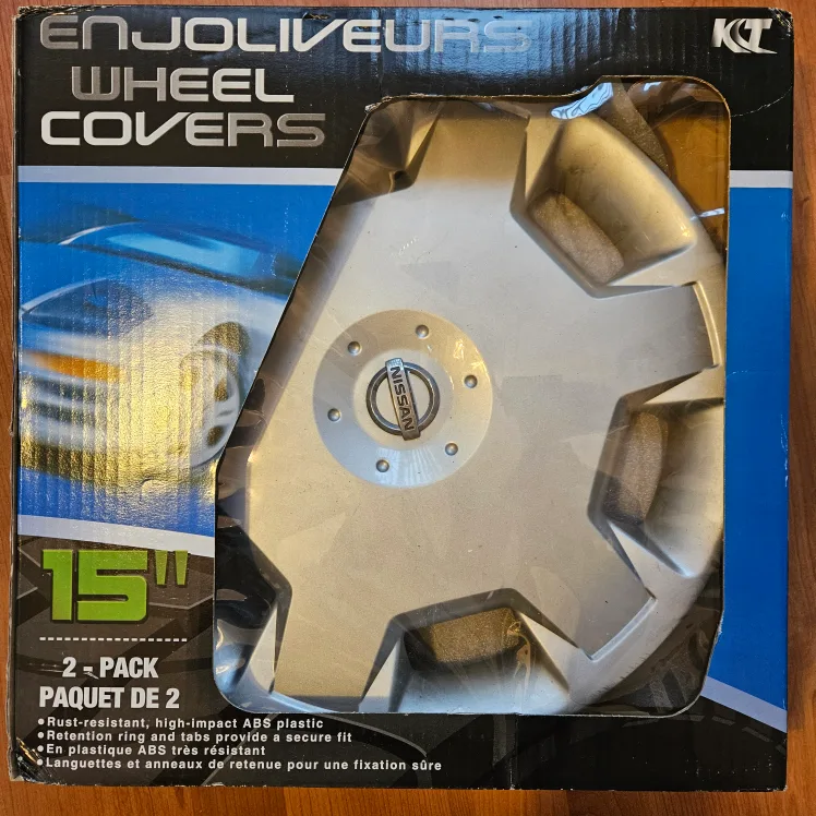 Nissan 15" Wheel Covers - Two 2 Pack, 4 in total. image indicator(2)