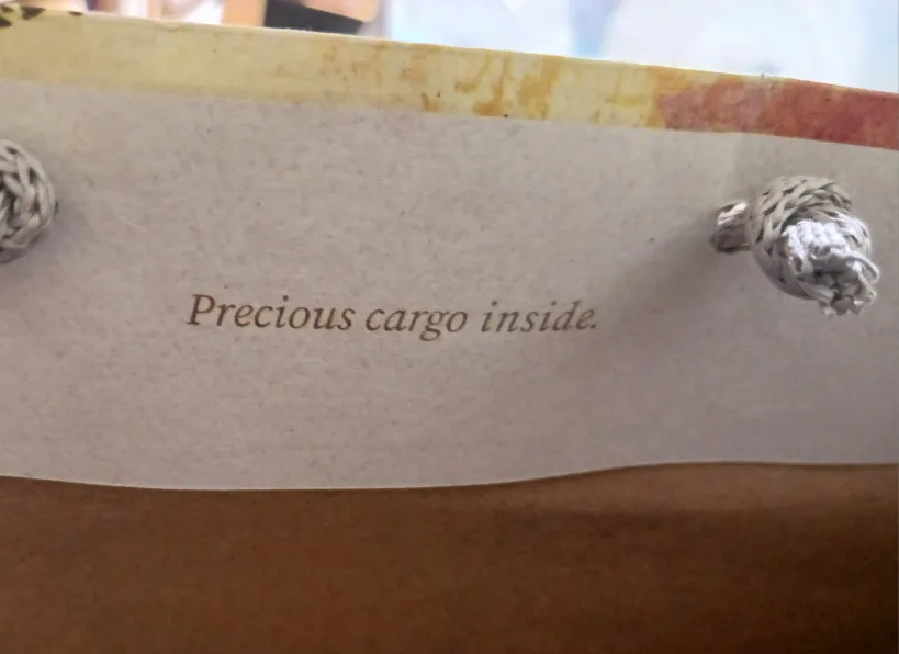 Decorative 'A' Letter Gift Bag image indicator(3)