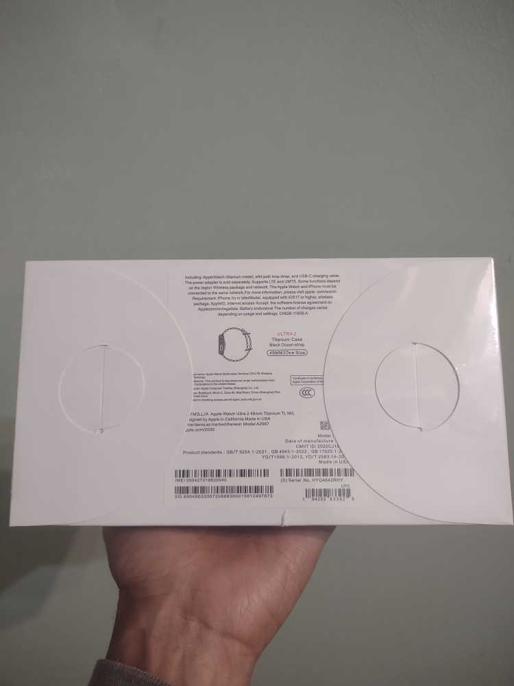 New Apple Watch Ultra 2 Titanium Case 49mm - photo 2