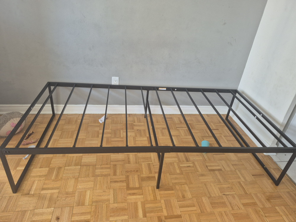 Metal Bed Frame - Brown