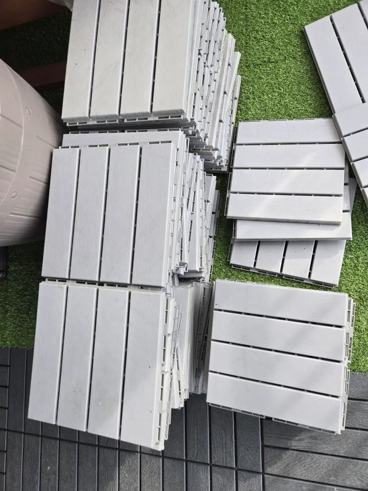 79 ikea runnen light grey tiles 1ft x 1ft image indicator(6)