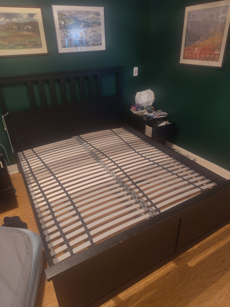 IKEA Hemnes Queen Bed Frame - Black Brown - photo 4