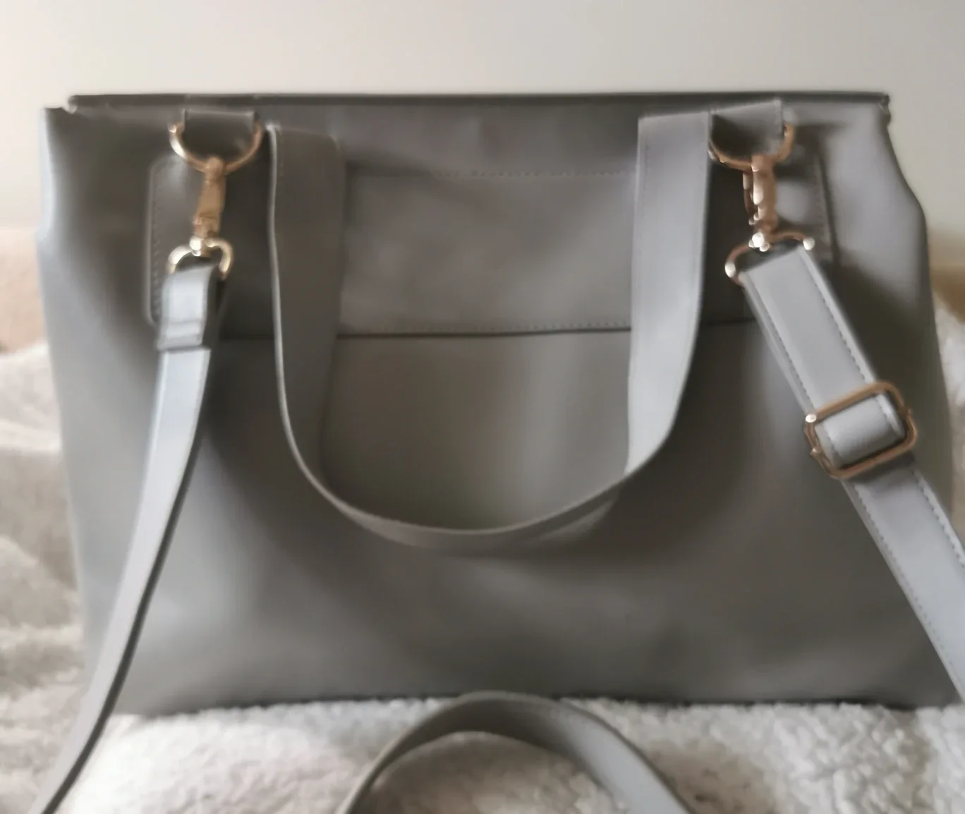 Grey Tote Bag image indicator(3)