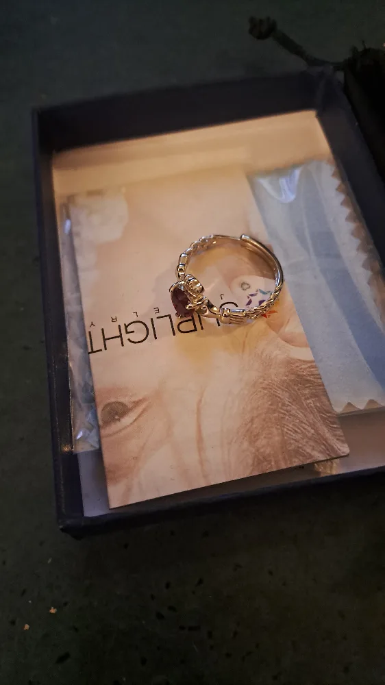 Ruby Ring with Box and Pouch thumbnail