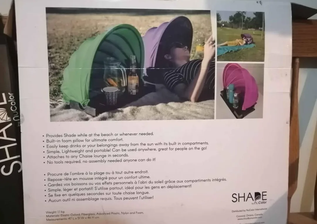 Pop Up Drink Shade Beach Umbrella Cover image indicator(7)