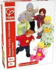 Hape Happy Family Caucasian Doll Set image indicator(2)