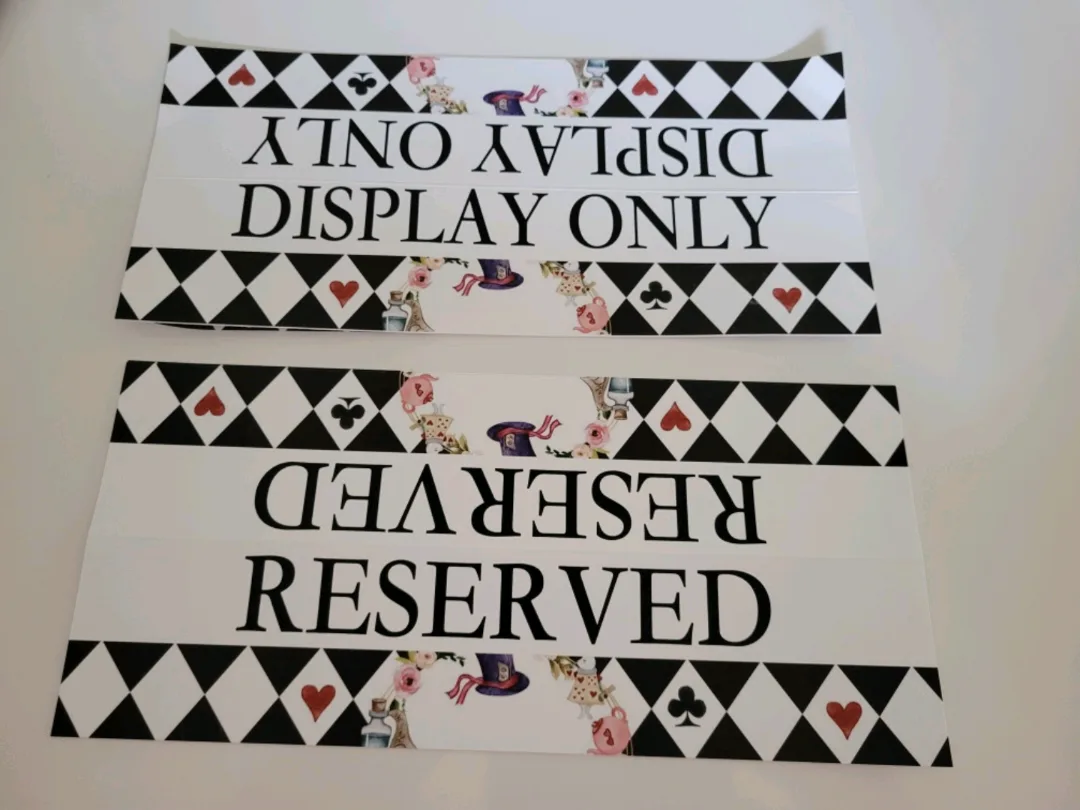 Display Only & Reserved Signs🇨🇦 thumbnail