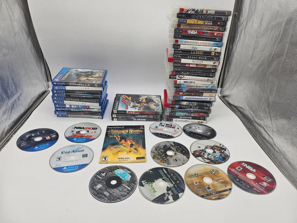 PS3 & PS4 Games Lot - Variety of Titles thumbnail
