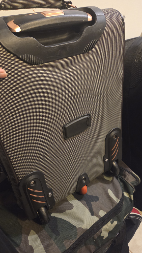 Tinytrek Olive Green Carry-On Suitcase